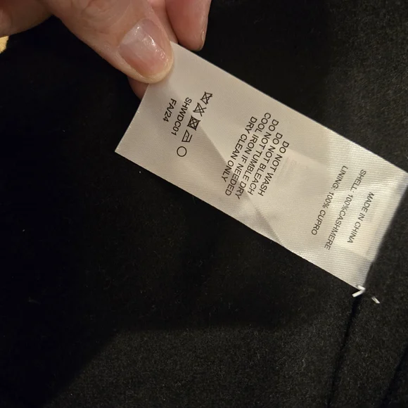 Quince Black Mongolian Cashmere Blazer - Picture 4 of 10